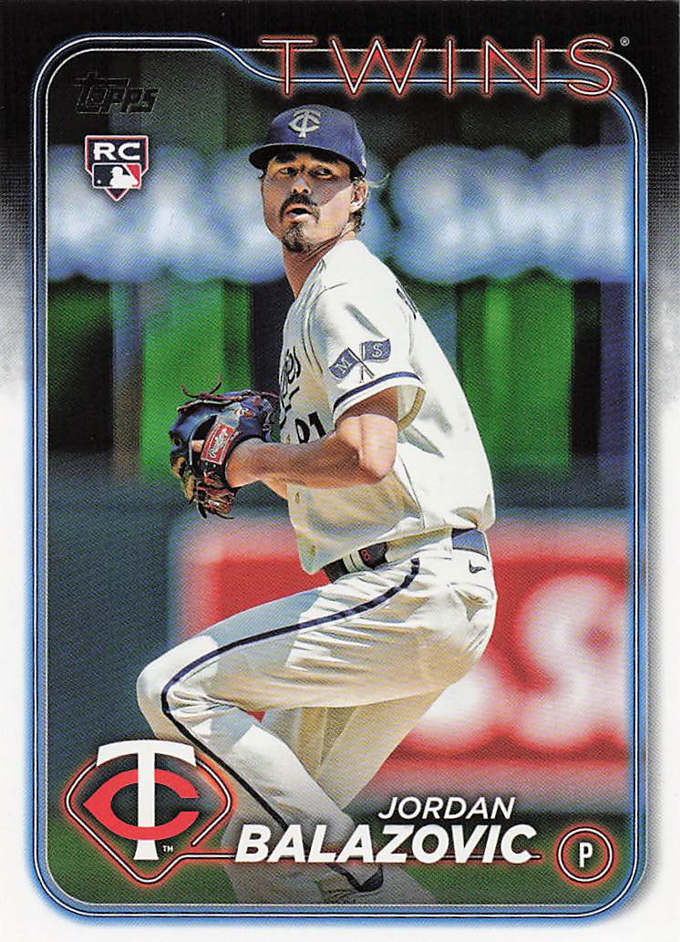 2024 Topps Baseball Jordan Balazovic #263 Rookie