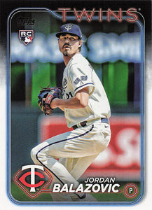 2024 Topps Baseball Jordan Balazovic #263 Rookie