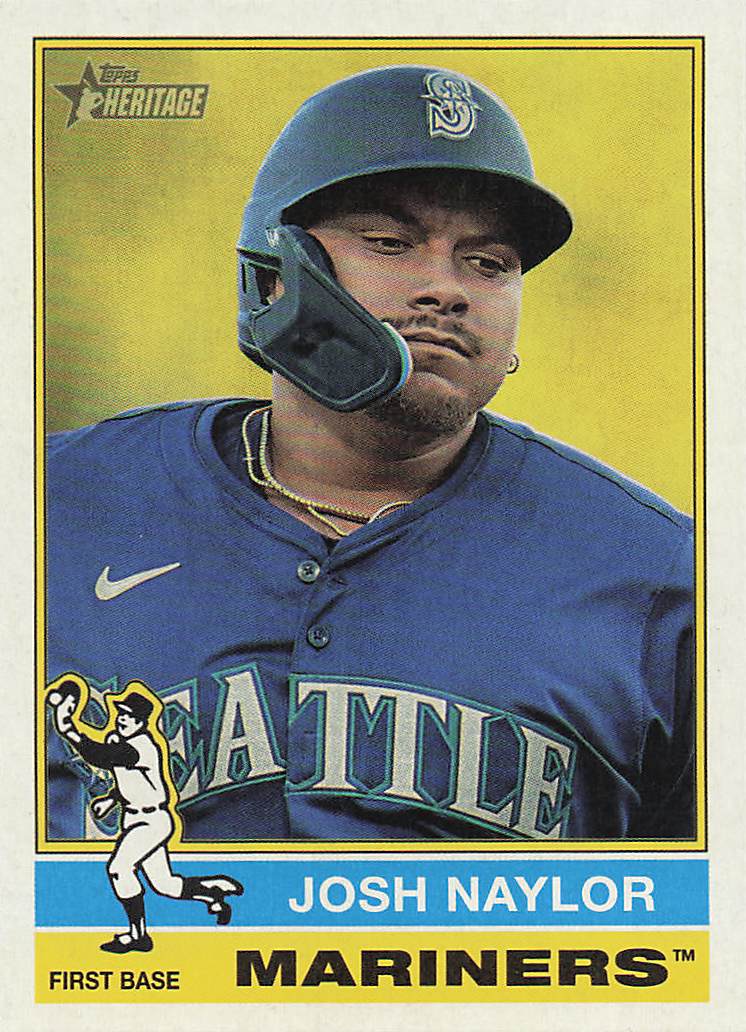 2025 Topps Heritage Baseball Josh Naylor #670