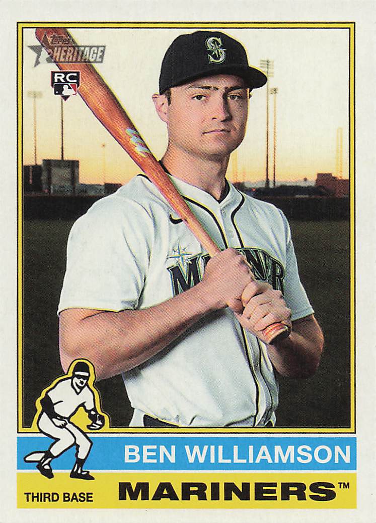 2025 Topps Heritage Baseball Ben Williamson #506 Rookie