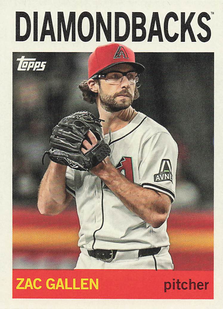 2025 Topps Archives Baseball Zac Gallen #54