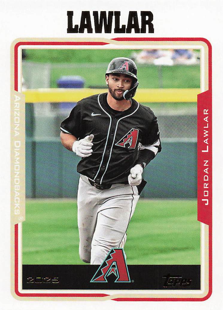 2025 Topps Archives Baseball Jordan Lawlar #205