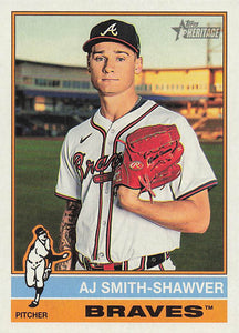 2025 Topps Heritage Baseball AJ Smith-Shawver #559
