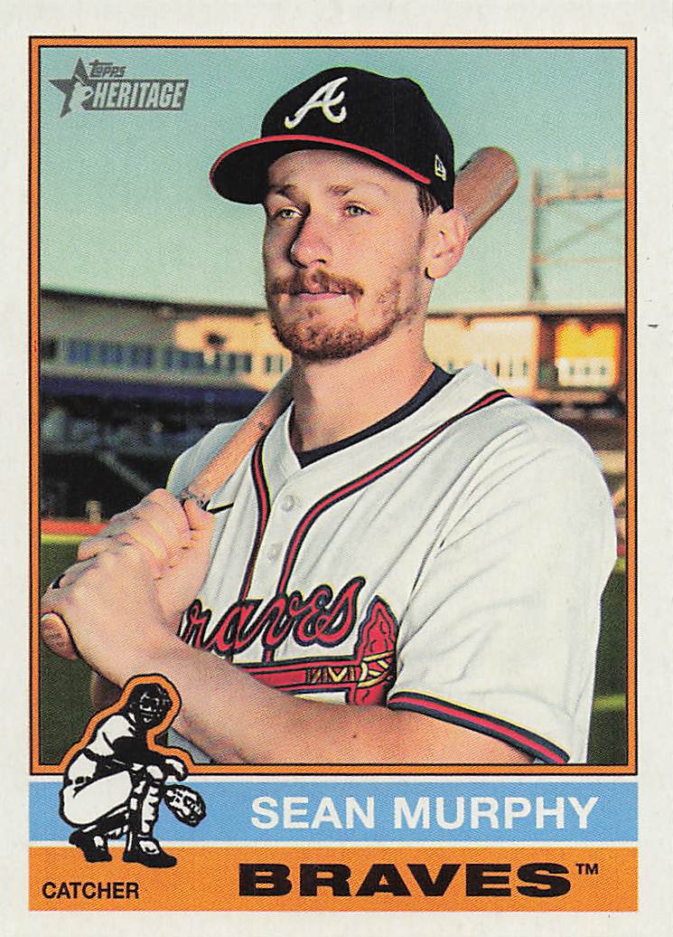 2025 Topps Heritage Baseball Sean Murphy #665