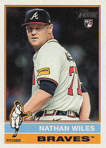 2025 Topps Heritage Baseball Nathan Wiles #642 Rookie