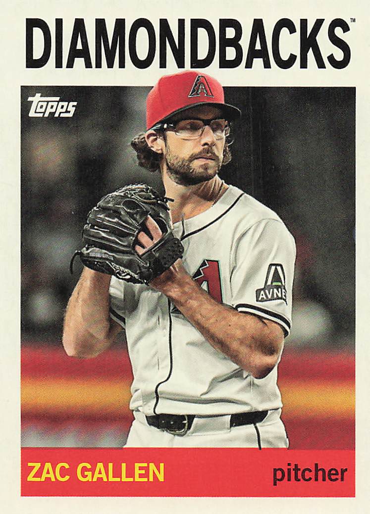 2025 Topps Archives Baseball Zac Gallen #54