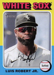2024 Topps Heritage Baseball Luis Robert Jr. #487
