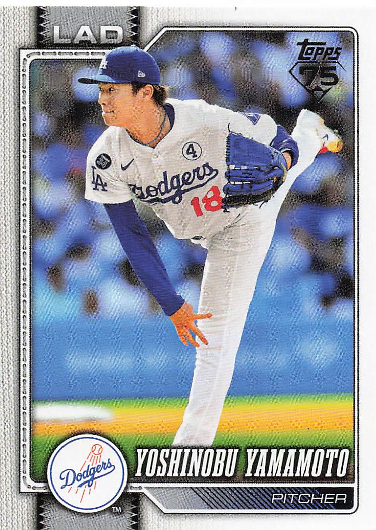 2026 Topps Baseball Yoshinobu Yamamoto #90