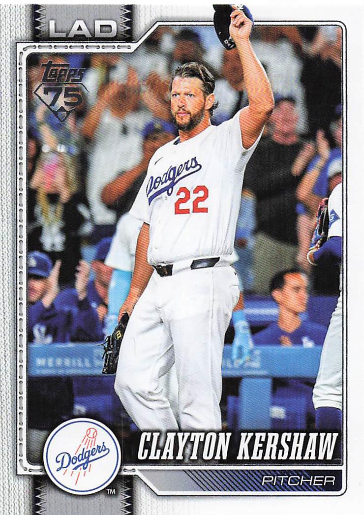 2026 Topps Baseball Clayton Kershaw #22