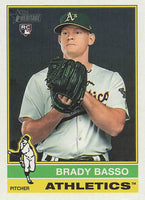 2025 Topps Heritage Baseball Brady Basso #616 Rookie