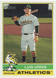 2025 Topps Heritage Baseball Luis Urías #505