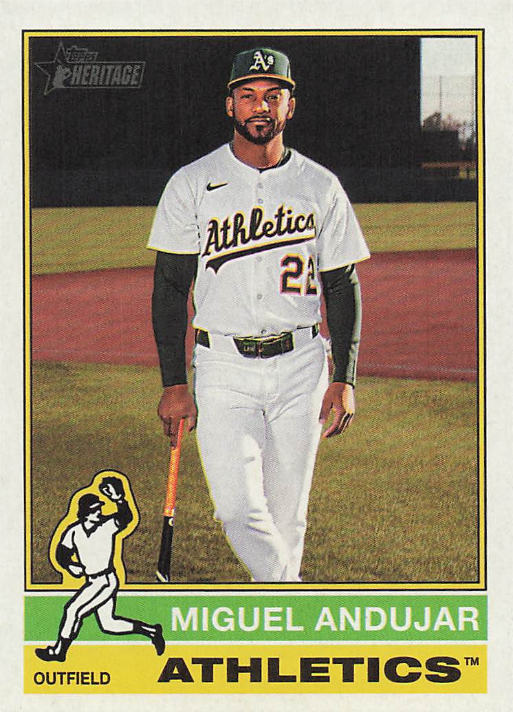 2025 Topps Heritage Baseball Miguel Andujar #677
