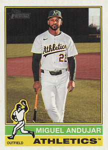 2025 Topps Heritage Baseball Miguel Andujar #677