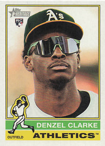2025 Topps Heritage Baseball Denzel Clarke #571 Rookie