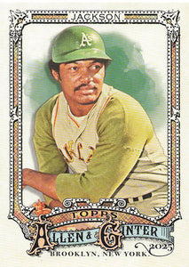 2025 Topps Allen & Ginter Baseball Reggie Jackson #60
