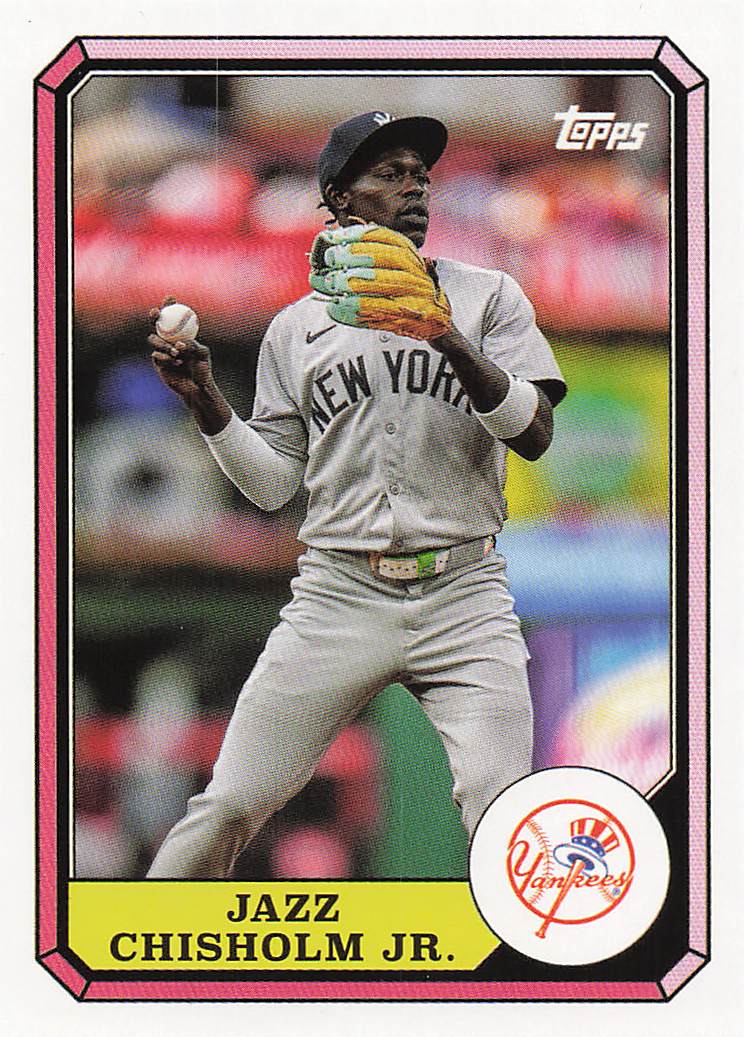 2025 Topps Archives 1987 Topps Boardwalk and Baseball Jazz Chisholm Jr. #87BB-21