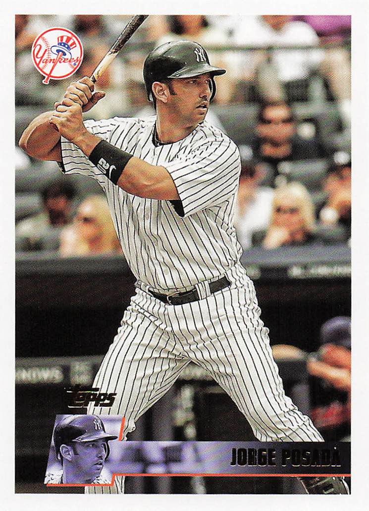 2025 Topps Archives Baseball Jorge Posada #114