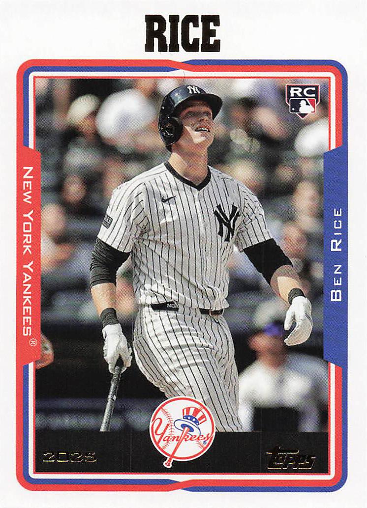 2025 Topps Archives Baseball Ben Rice #218 Rookie