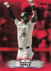 2025 Stadium Club Baseball Red Foil Brenton Doyle #23
