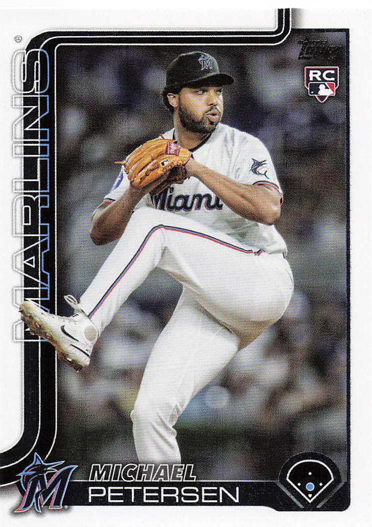 2025 Topps Update Baseball Michael Petersen #US49 Rookie