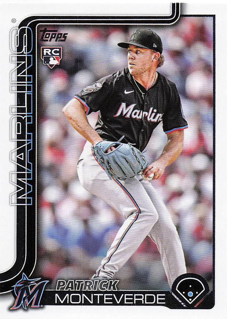 2025 Topps Update Baseball Patrick Monteverde #US211 Rookie