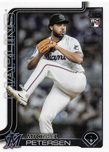 2025 Topps Update Baseball Michael Petersen #US49 Rookie