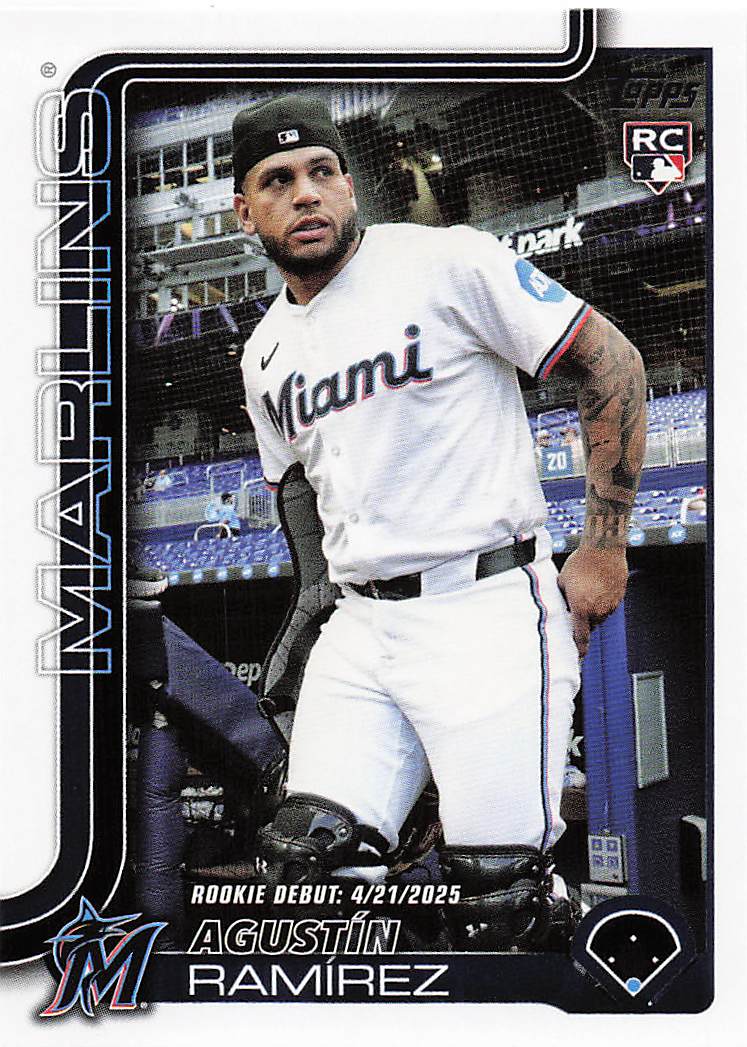 2025 Topps Update Baseball Agustín Ramírez #US332