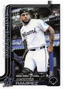 2025 Topps Update Baseball Agustín Ramírez #US332