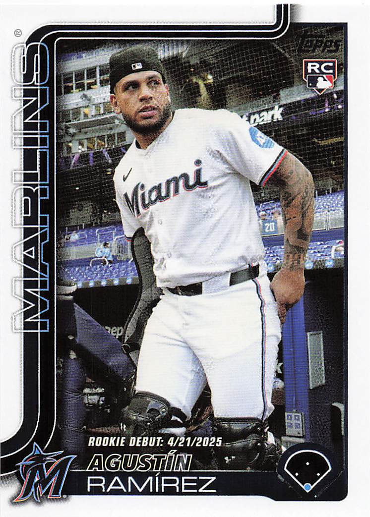 2025 Topps Update Baseball Agustín Ramírez #US332