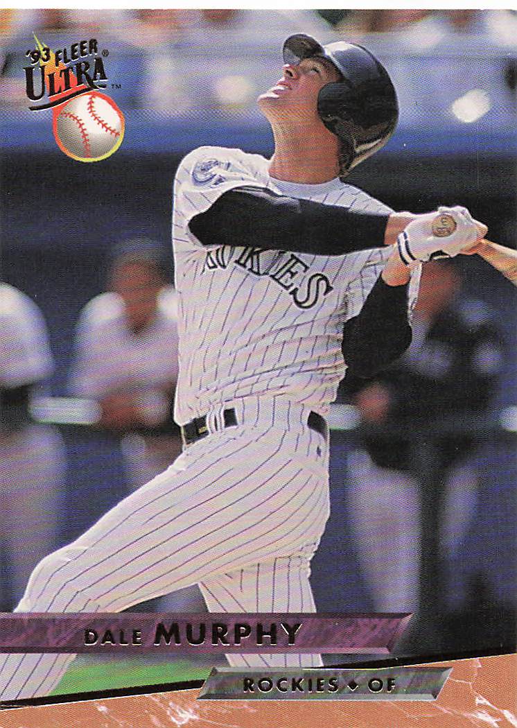 1993 Ultra Baseball Dale Murphy #353