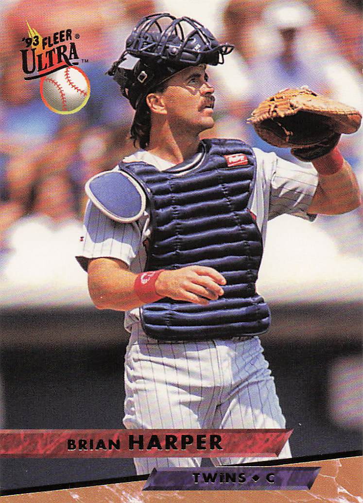 1993 Ultra Baseball Brian Harper #582