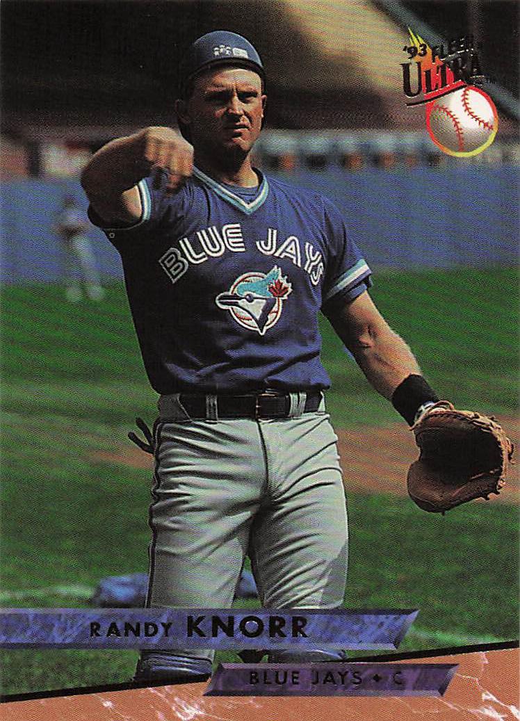 1993 Ultra Baseball Randy Knorr #643