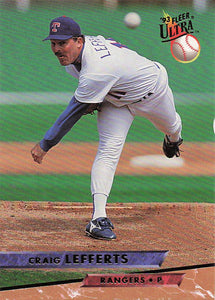 1993 Ultra Baseball Craig Lefferts #632