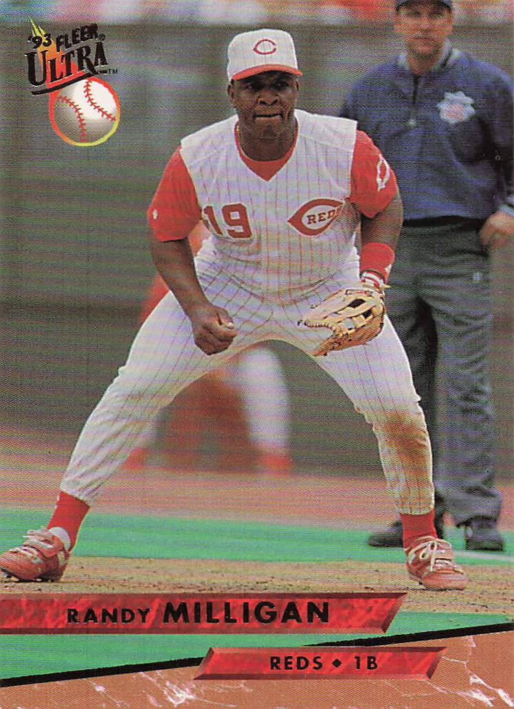 1993 Ultra Baseball Randy Milligan #330