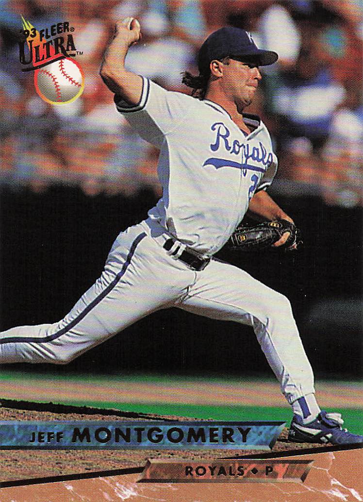 1993 Ultra Baseball Jeff Montgomery #566