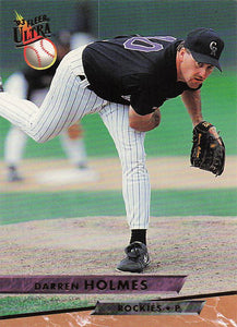 1993 Ultra Baseball Darren Holmes #352