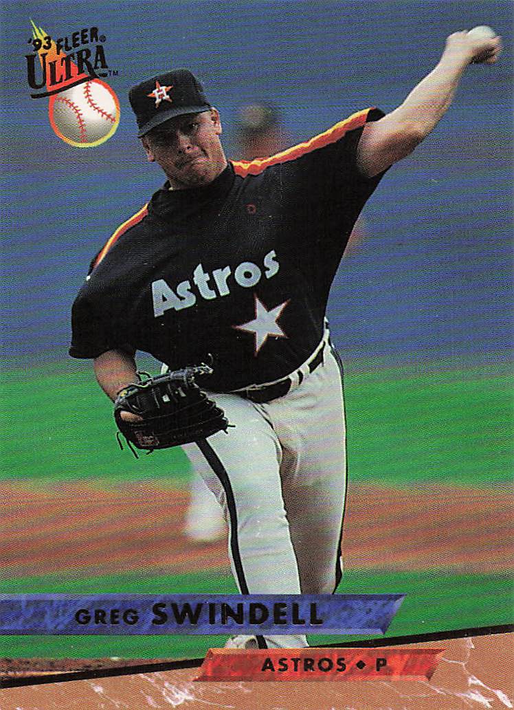 1993 Ultra Baseball Greg Swindell #397