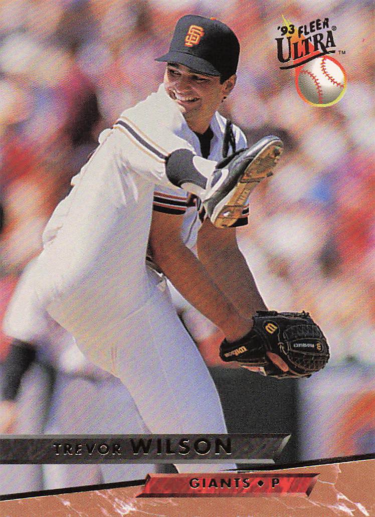 1993 Ultra Baseball Trevor Wilson #491