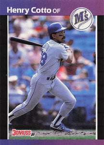 1989 Donruss Baseball Henry Cotto #109