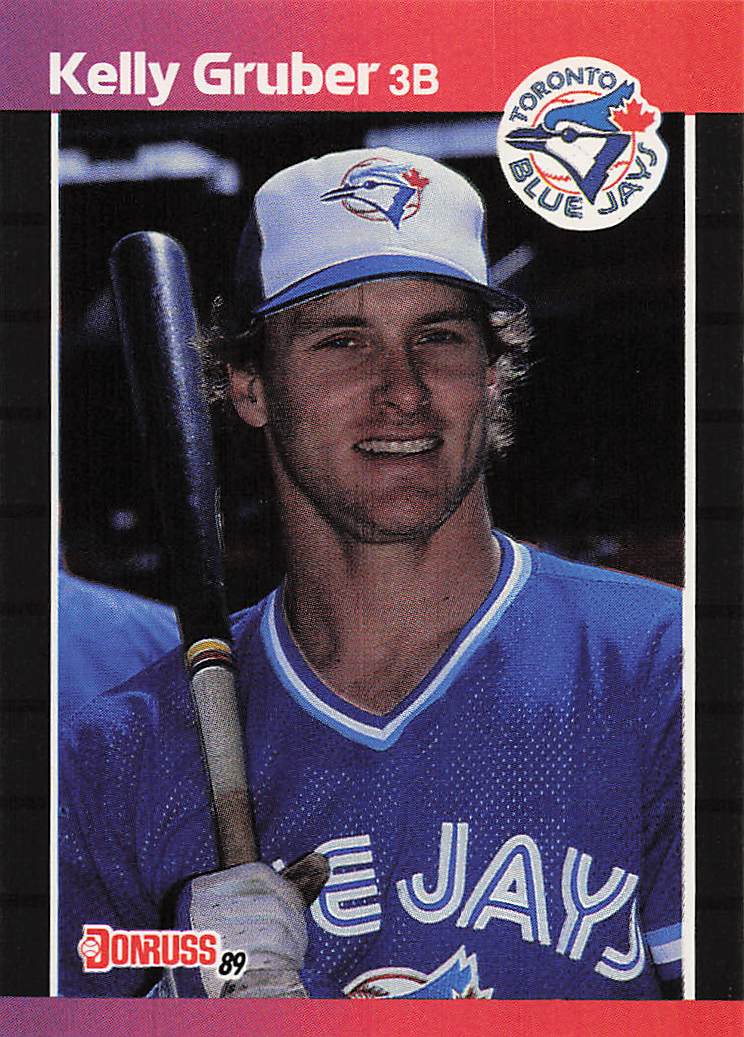 1989 Donruss Baseball Kelly Gruber #113b