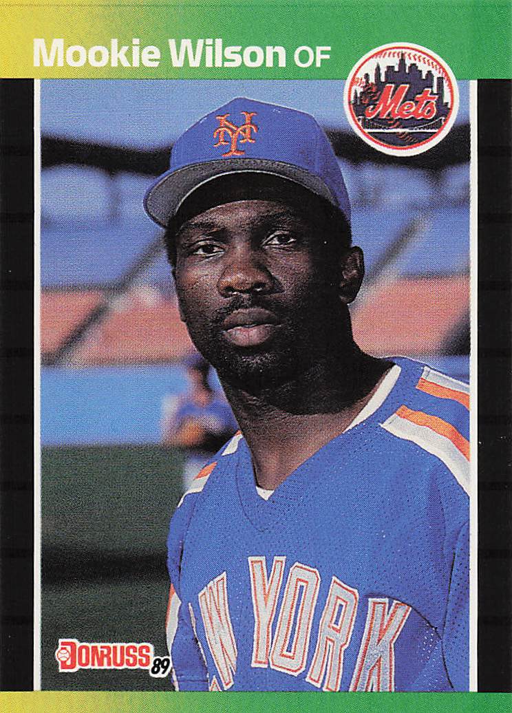 1989 Donruss Baseball Mookie Wilson #152