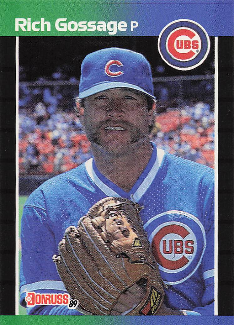 1989 Donruss Baseball Rich Gossage #158c