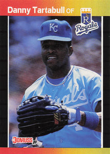 1989 Donruss Baseball Danny Tartabull #61