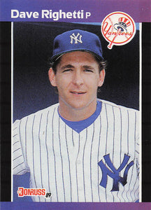 1989 Donruss Baseball Dave Righetti #78