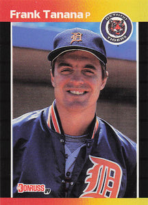 1989 Donruss Baseball Frank Tanana #90c