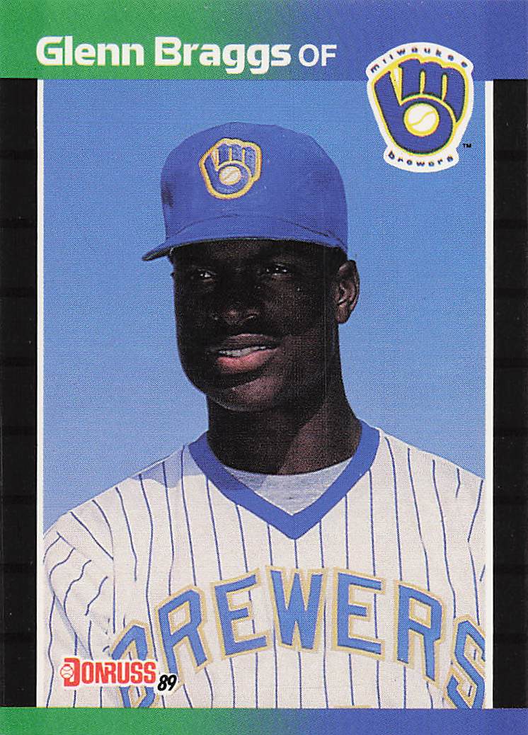 1989 Donruss Baseball Glenn Braggs #103