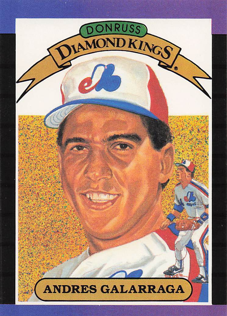 1989 Donruss Baseball Andres Galarraga #14