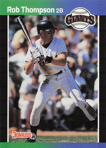 1989 Donruss Baseball Rob Thompson #98