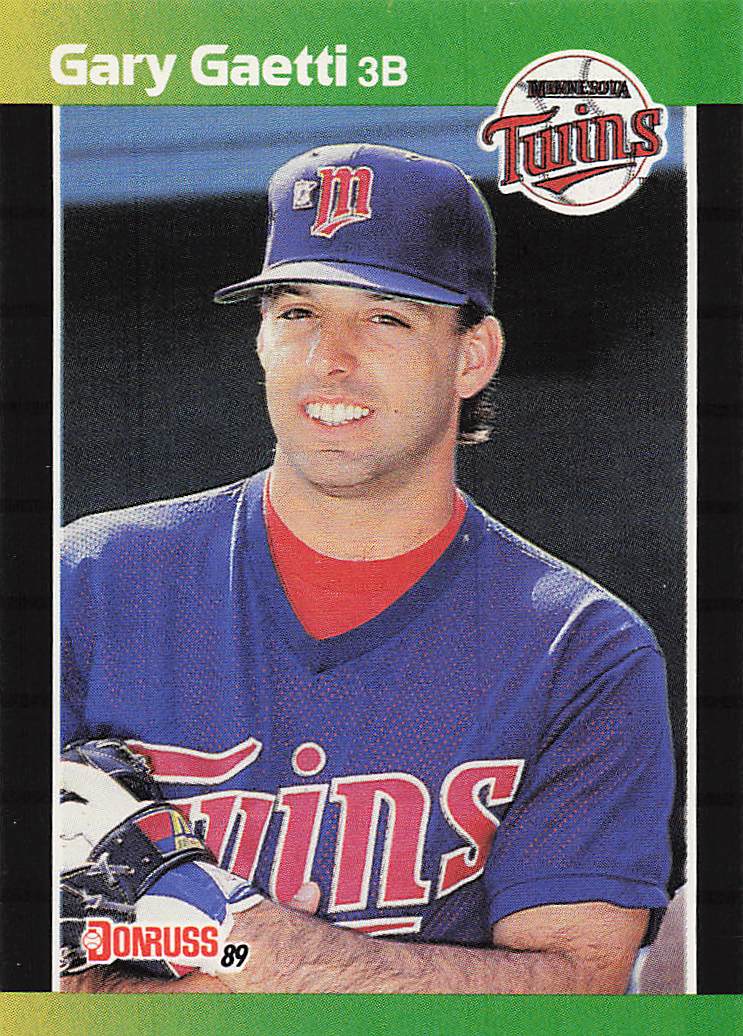 1989 Donruss Baseball Gary Gaetti #64c