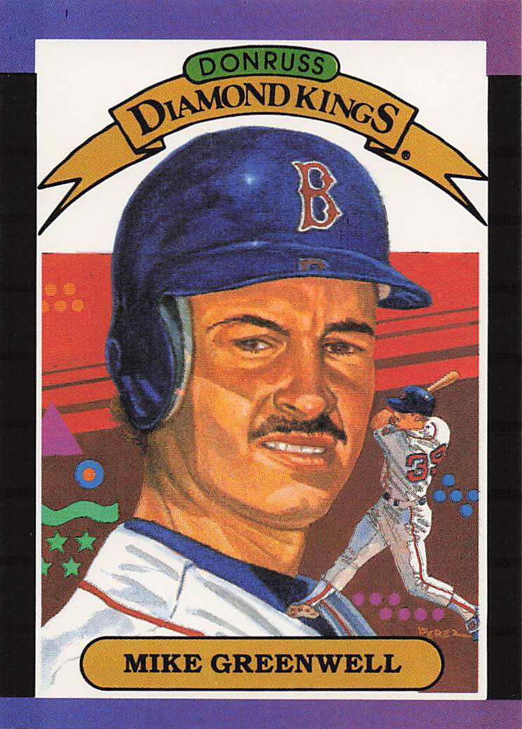 1989 Donruss Baseball Mike Greenwell #1